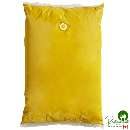 Heinz 1.5 Gallon Yellow Mustard Dispensing Pouch with Fitment - 2/Case
