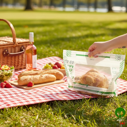 Inno-Pak To Go Fresh Rotisserie Chicken / Hot Food Bag - 250/Case
