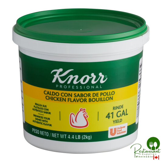 Knorr 4.4 lb. Caldo de Pollo / Chicken Bouillon Base - 4/Case