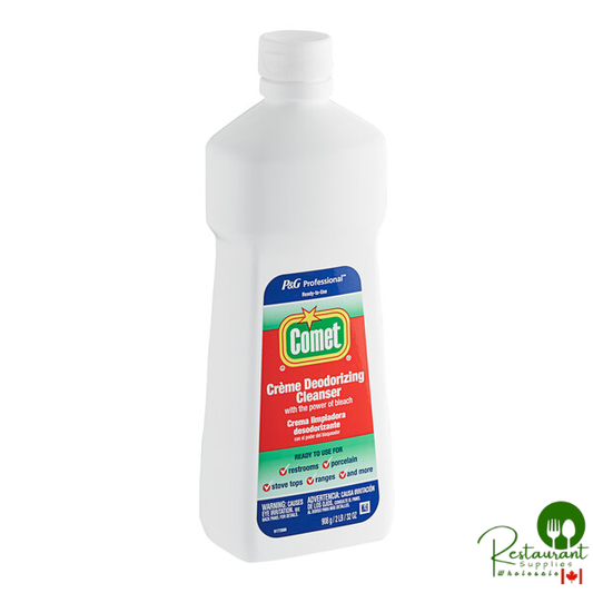 Comet 73163 Creme Deodorizing Cleanser 32 oz. - 10/Case