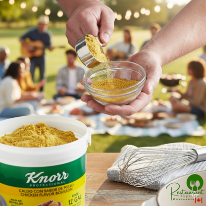 Knorr 4.4 lb. Caldo de Pollo / Chicken Bouillon Base - 4/Case