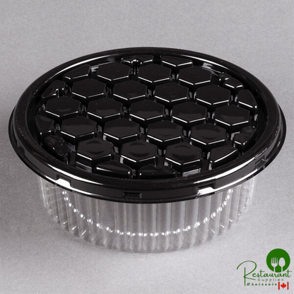 D&W Fine Pack G20-1 7" 1-2 Layer Cake Display Container with Clear Dome Lid - 180/Case