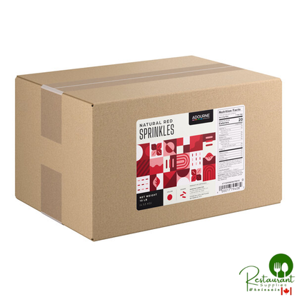 Expressions Natural Red Sprinkles 10 lb.