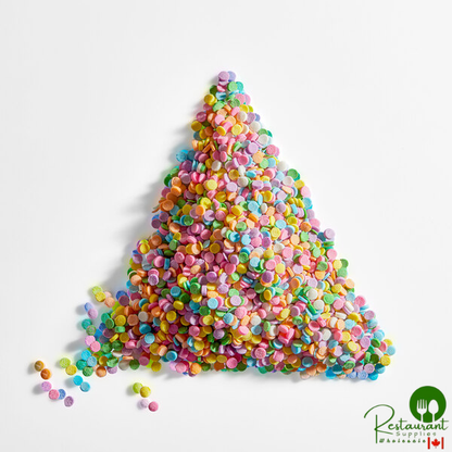 Mini Pastel Confetti Sequin Sprinkles 18 lb.