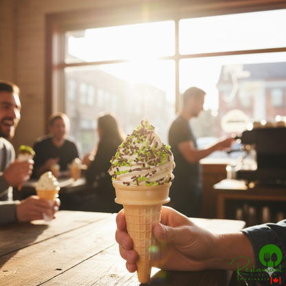 Dutch Treat Chocolate Mint Sprinkles Candy Ice Cream Topping 10 lb.