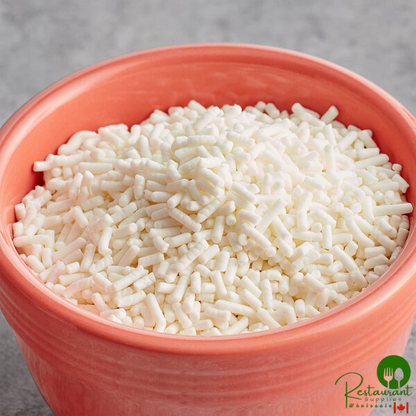 Mavalerio White Sprinkles 25 lb.