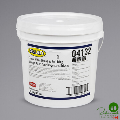 Rich's Classic White Donut & Roll Icing - 23 lb. Pail