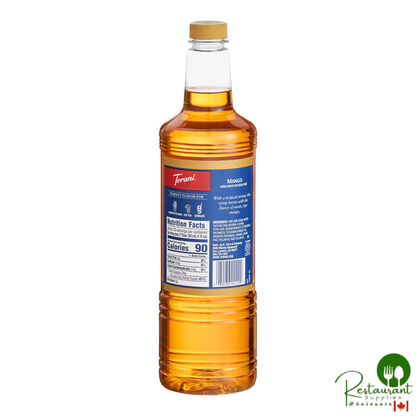 Torani Mango Flavoring / Fruit Syrup Plastic Bottle 1 Liter - 6/Case