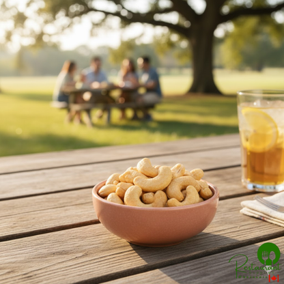 Large Whole Roasted Unsalted Cashews 5 lb.