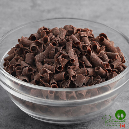 Mona Lisa Dark Chocolate Blossom Curls 10 lb.