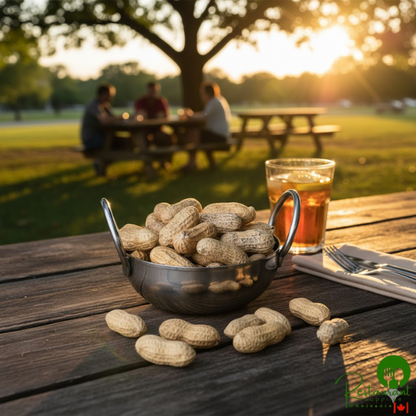 Hampton Farms Roasted Unsalted In-Shell Peanuts 25 lb.