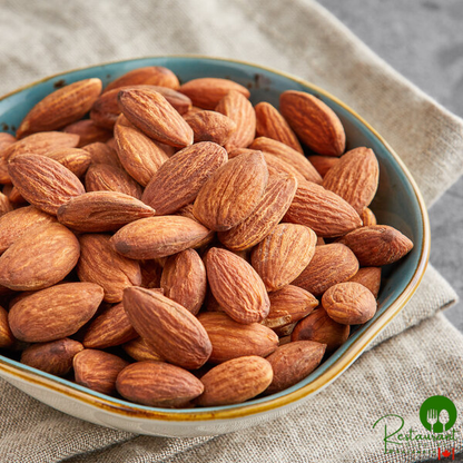 Roasted Unsalted Almonds 25 lb.