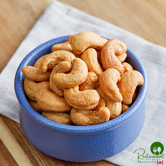 Large Roasted Unsalted Cashews 25 lb.