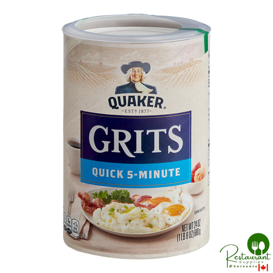 Quaker Oats Quick 5-Minute Grits 1.5 lb. - 12/Case