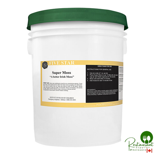 Five Star Chemicals 26-SPM-FS40 Super Moss 40 lb. Brewery Adjunct Coagulant