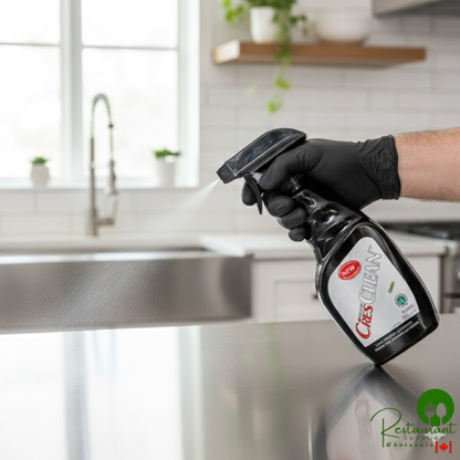 Cres Cor CC-16-6 CresClean 16 fl. oz. Aluminum / Stainless Steel / Chrome Polish - 6/Case