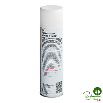 3M 14002 21 oz. Aerosol Stainless Steel / Metal Cleaner and Polish