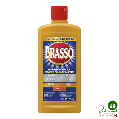 Brasso RAC89334 8 oz. Metal Polish - 8/Case