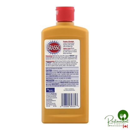 Brasso RAC89334 8 oz. Metal Polish - 8/Case