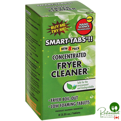 Smart-Tabs 2.25 oz. Concentrated Fryer Cleaning Tablet - 32/Case