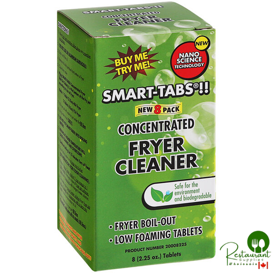 Smart-Tabs 2.25 oz. Concentrated Fryer Cleaning Tablet - 32/Case