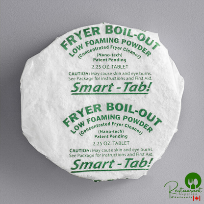Smart-Tabs 2.25 oz. Concentrated Fryer Cleaning Tablet - 32/Case