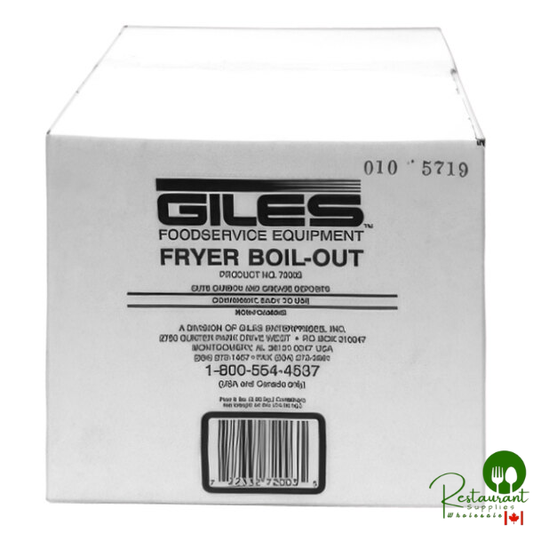 Giles 72003 Fryer Boil-Out 6 oz. Packets - 24/Case