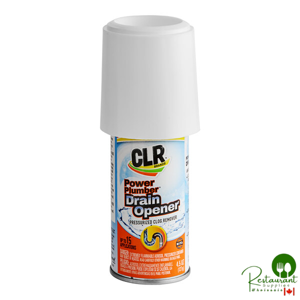 CLR Brands PP-6 Power Plumber Pressurized Drain Opener 4.5 oz. - 6/Cas ...