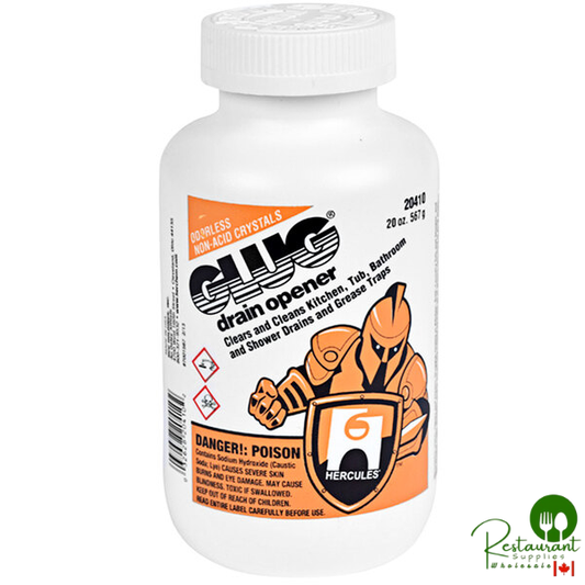 Hercules by Oatey Glug 20410 20 oz. Crystals Drain Opener