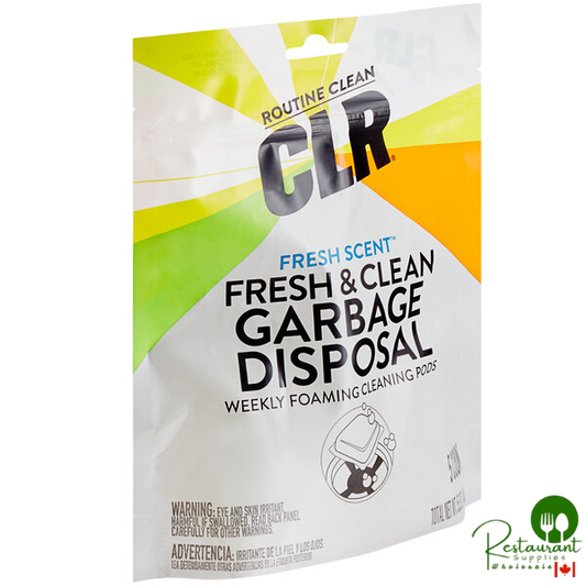 CLR GDC-6 Fresh and Clean Garbage Disposal Foaming Cleaning Pods 5 Count - 6/Case