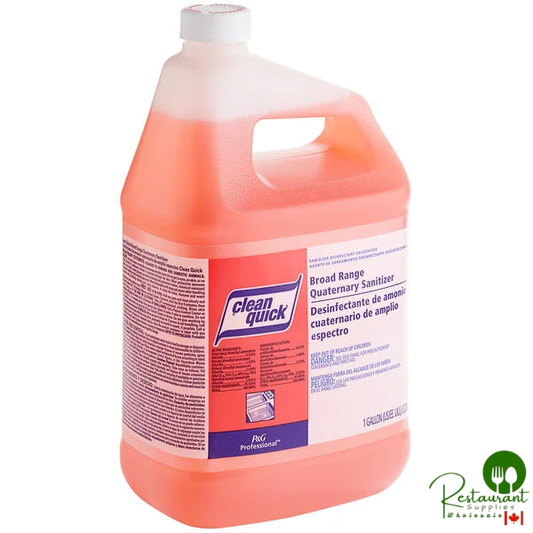 Clean Quick 07535 1 Gallon Broad Range Quaternary Sanitizer Concentrate - 3/Case