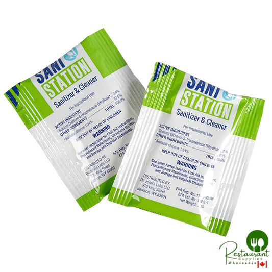San Jamar SANIS05-100 0.5 oz. Sani Station Sanitizer for 5" and 7 1/2" Sani Stations - 100/Case