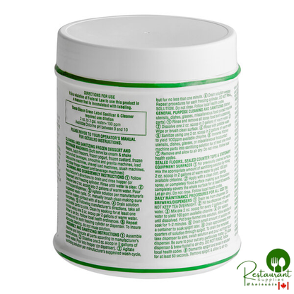 Crathco Stera-Sheen Green Label LV9R0195 4 lb. Cleaner and Sanitizer for Refrigerated Beverage Dispensers - 2/Case