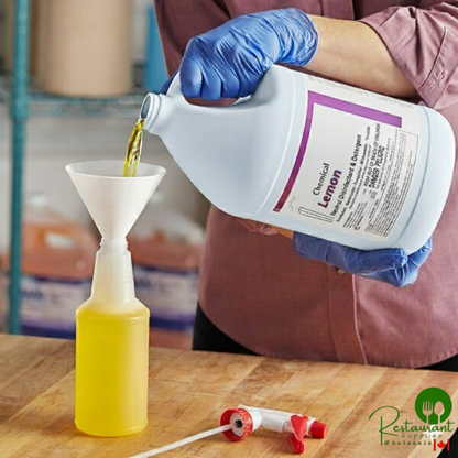 Prime 1 Gallon / 128 oz. Lemon Lance Lemon Concentrated Disinfectant & Detergent Cleaner - 4/Case