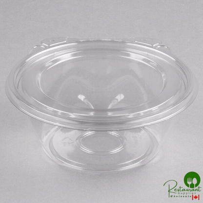 Dart SafeSeal 12 oz. Plastic Tamper-Resistant, Tamper-Evident Bowl with Flat Lid - 240/Case