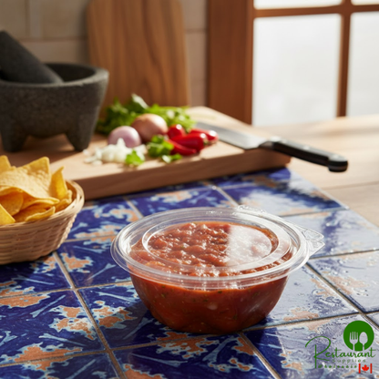 Dart SafeSeal 12 oz. Plastic Tamper-Resistant, Tamper-Evident Bowl with Flat Lid - 240/Case