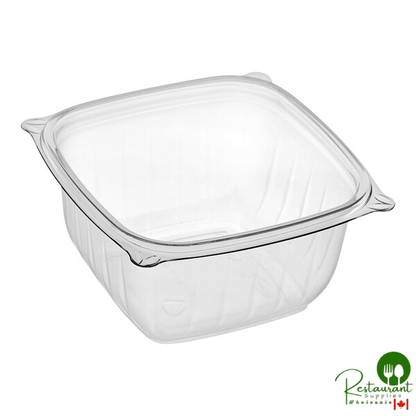 Dart C16SB PresentaBowls Pro 16 oz. Clear Polypropylene Square Bowl - 504/Case