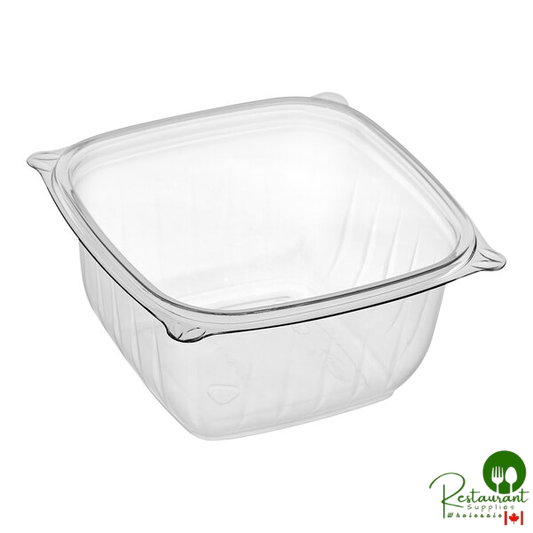 Dart C16SB PresentaBowls Pro 16 oz. Clear Polypropylene Square Bowl - 504/Case