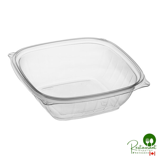 Dart C48SB PresentaBowls Pro 48 oz. Clear Polypropylene Square Bowl - 252/Case