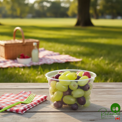 Solo MicroGourmet 16 oz. Contact Clear Polypropylene Deli Container - 500/Case