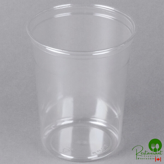Bare by Solo 32 oz. Clear Deli Container Recycled - 500/Case
