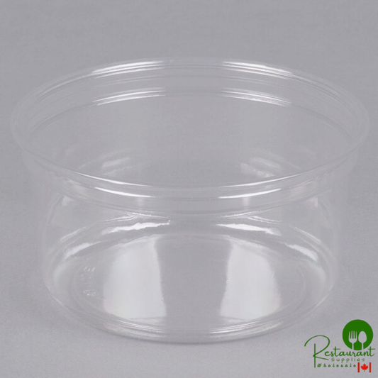 Bare by Solo 12 oz. Clear Deli Container Recycled - 500/Case
