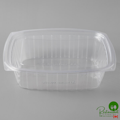 Eco-Products EP-RC24 24 oz. PLA Plastic Compostable Rectangular Deli Container and Lid - 200/Case
