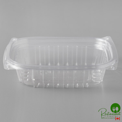 Eco-Products EP-RC8 8 oz. PLA Plastic Compostable Rectangular Deli Container and Lid - 300/Case