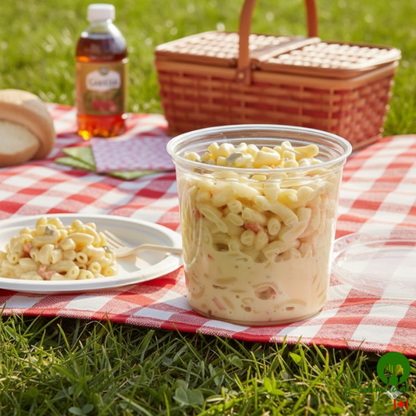 Fabri-Kal Alur 24 oz. Recycled Clear PET Plastic Round Deli Container - 500/Case