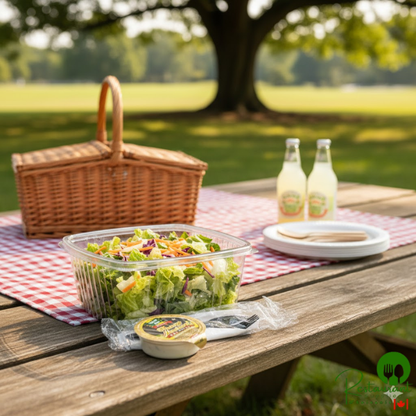 Genpak 64 oz. Clear Hinged Deli Container - 200/Case