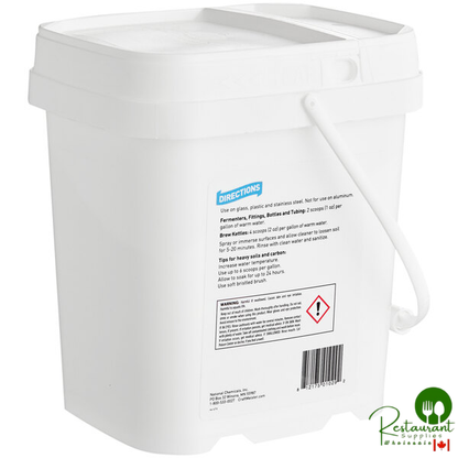 National Chemicals Inc. Craft Meister 32033 Alkaline Brewery Wash 5 lb. - 4/Case