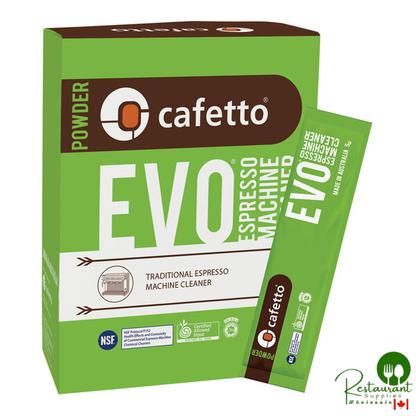 EVO E10833-1 18-Count 5 Gram Espresso Machine Cleaner Sachet Pack - 12/Case