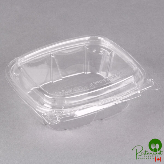 Dart ClearPac SafeSeal 8 oz. Tamper-Resistant, Tamper-Evident Container with Dome Lid - 200/Case