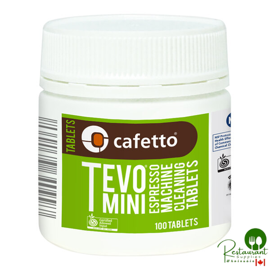 Cafetto TEVO MINI E10335-1 100-Count Espresso Machine Cleaning Tablets - 12/Case